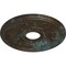 Ekena Millwork Genevieve Medallion (Canopies up to 3 1/2"), 16 1/8"OD x 3 1/2"ID x 7/8"P, Bronze Blue Patina CM16GNBBS - alternate 3